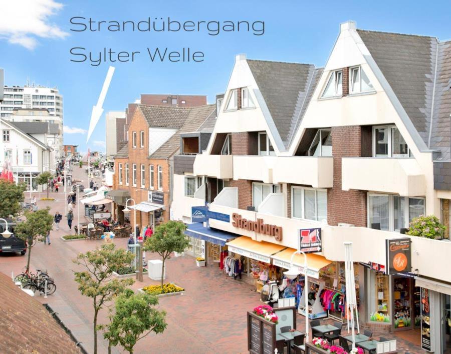 Erleben Sie Ihren Urlaub Im Zentral Gelegenen Apartmenthaus Strandburg Im Herzen Von Westerland 1 Ngoại thất bức ảnh